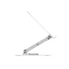Conceptronic DONN27G, stojan na notebook, strieborný, hliník, 360°, USB 3.2 Gen 1 (3.1 Gen 1) Type-C, 5000 Mbit/s