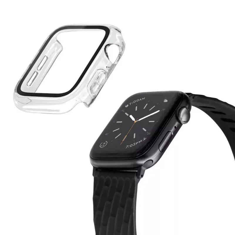Puzdro LAUT Shield transparentné sklo polykarbonát smartwatch