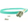 BlueOptics LC-SC multimode OM3 duplexný optický prepojovací kábel, LC-UPC/SC-UPC, 10 m, béžový (kompatibilný s Corning 055702T512000010M)