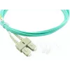 BlueOptics LC-SC multimode OM3 duplexný optický prepojovací kábel, LC-UPC/SC-UPC, 10 m, béžový (kompatibilný s Corning 055702T512000010M)