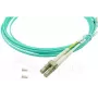 BlueOptics LC-SC multimode OM3 duplexný optický prepojovací kábel, LC-UPC/SC-UPC, 10 m, béžový (kompatibilný s Corning 055702T512000010M)