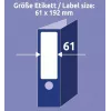 Samolepiaca etiketa Avery L4761-25 zaoblený obdĺžnik
