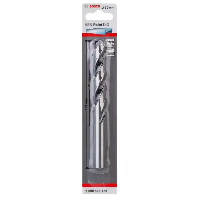 Vrták do kovu Bosch HSS PointTeQ 1,2 cm