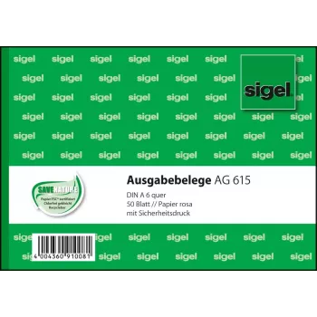 Obchodný formulár Sigel AG615