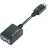 Techly DisplayPort DP na VGA adaptér M F IADAP DSP-250, 0,07 m, DisplayPort, 2 x VGA (D-Sub), samec, samica, 1920 x 1200 pixelov