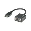 Techly DisplayPort DP na VGA adaptér M F IADAP DSP-250, 0,07 m, DisplayPort, 2 x VGA (D-Sub), samec, samica, 1920 x 1200 pixelov