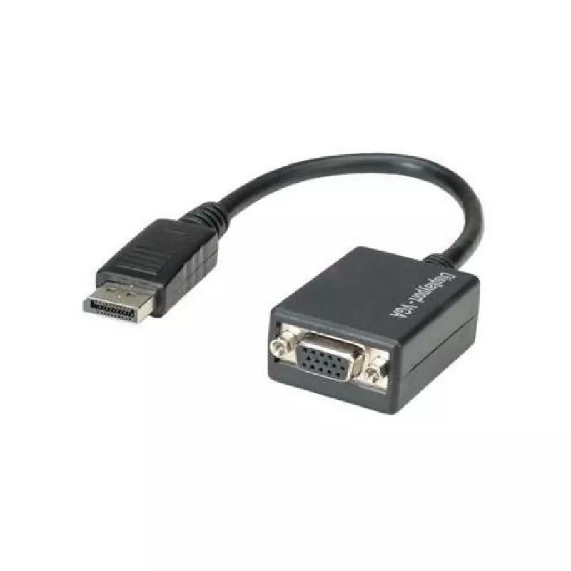 Techly DisplayPort DP na VGA adaptér M F IADAP DSP-250, 0,07 m, DisplayPort, 2 x VGA (D-Sub), samec, samica, 1920 x 1200 pixelov
