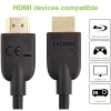 Techly ICOC HDMI2-4-020T HDMI kábel 2 m HDMI Type-A (štandard) čierny