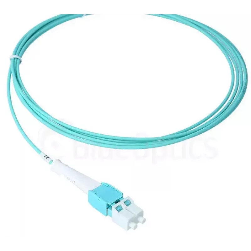 BlueOptics 797902TD120003M LC-LC multimode OM3 Uniboot duplexný optický prepojovací kábel, LC-UPC, 3 m, béžový