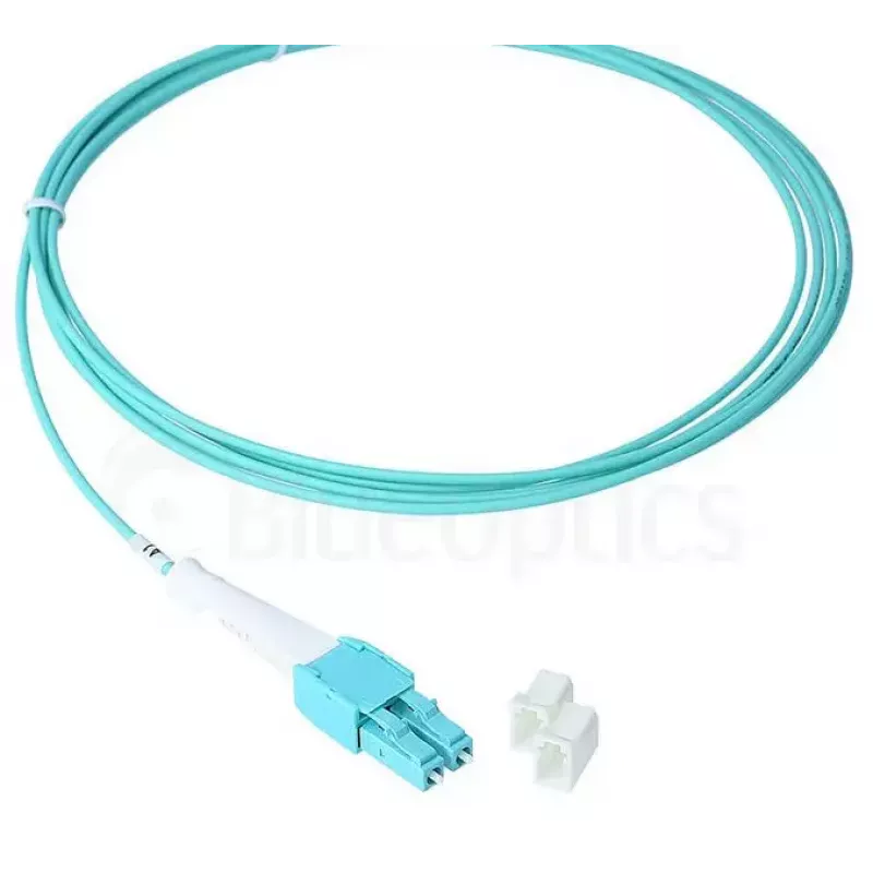 BlueOptics 797902TD120003M LC-LC multimode OM3 Uniboot duplexný optický prepojovací kábel, LC-UPC, 3 m, béžový