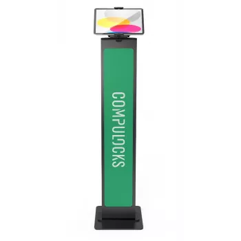 Multimediálny stojan Compulocks Universal Tablet Cling Brandable podlahový stojan čierny