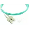 BlueOptics 055702T512000002M-BO LC-SC multimode OM3 duplexný optický prepojovací kábel, LC-UPC/SC-UPC, 2 m, béžový