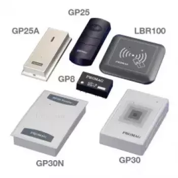 RFID čítačka Promag GP20 125 kHz EM4102 — 125 kHz EM4102 bezkontaktná čítačka, sériové rozhranie