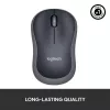 Myš Logitech M185 Swift Wireless sivá