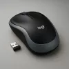 Myš Logitech M185 Swift Wireless sivá