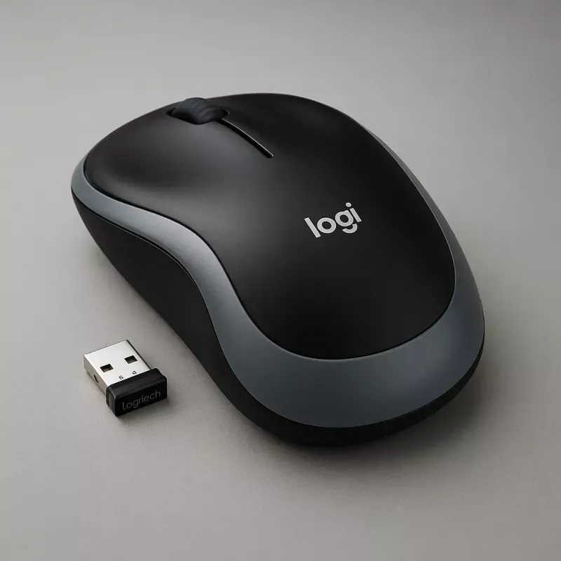 Myš Logitech M185 Swift Wireless sivá
