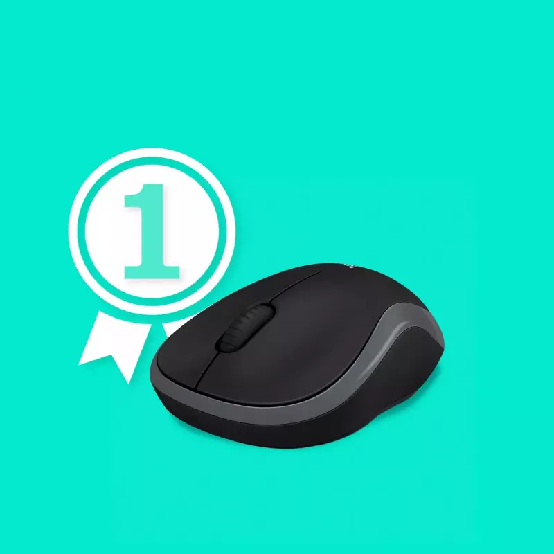 Myš Logitech M185 Swift Wireless sivá
