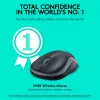 Myš Logitech M185 Swift Wireless sivá