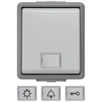 Siemens 5TD4701 elektrický spínač tlačidlo viacfarebný