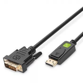 Techly monitor DisplayPort na DVI kábel 3 m ICOC DSP-C-030, 3 m, DVI-D, DisplayPort, konektor samec, konektor samec, 1920 x 1080 (HD 1080)