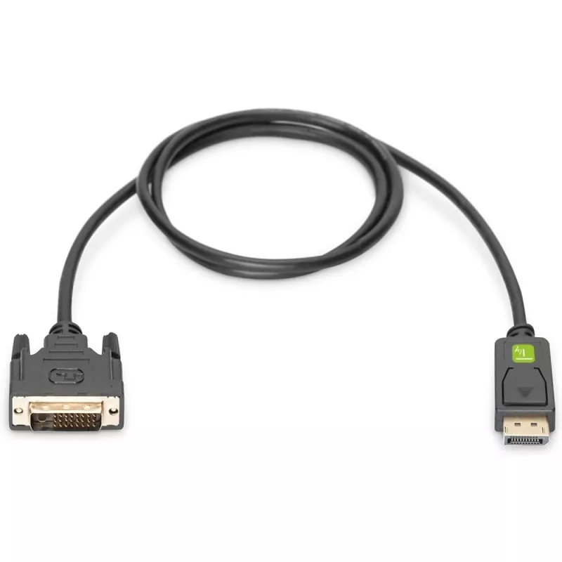 Techly monitor DisplayPort na DVI kábel 3 m ICOC DSP-C-030, 3 m, DVI-D, DisplayPort, konektor samec, konektor samec, 1920 x 1080 (HD 1080)