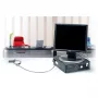 DELL MicroSaver Twin káblový zámok strieborný