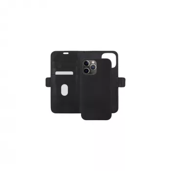 Puzdro s peňaženkou dbramante1928 Lynge iPhone 12/12 Pro 6,1 palca čierne