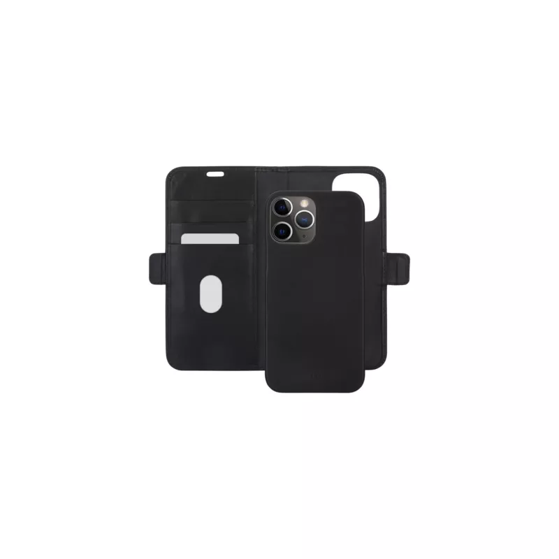 Puzdro s peňaženkou dbramante1928 Lynge iPhone 12/12 Pro 6,1 palca čierne