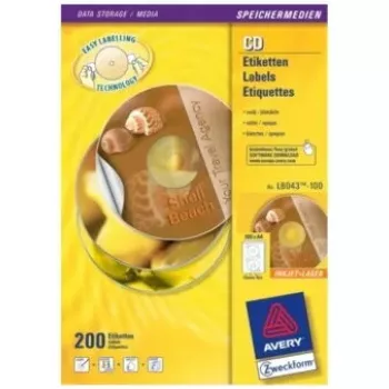 Etikety na CD Avery L6043-100