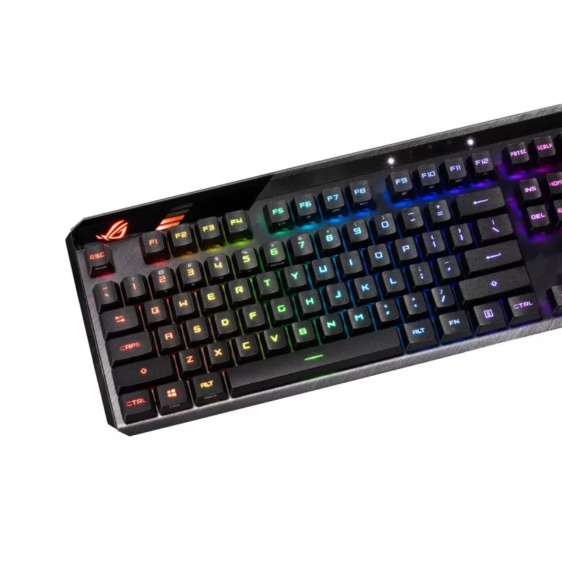 Klávesnicové krytky ASUS ROG RX PBT Keycap Set čierna 250g