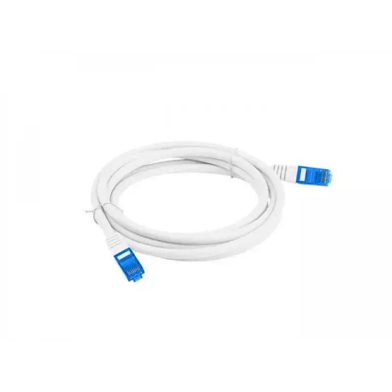 Sieťový kábel Lanberg PCF6A-10CC-0200-W 2m Cat6a S/FTP biely