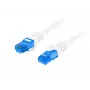 Sieťový kábel Lanberg PCF6A-10CC-0200-W 2m Cat6a S/FTP biely
