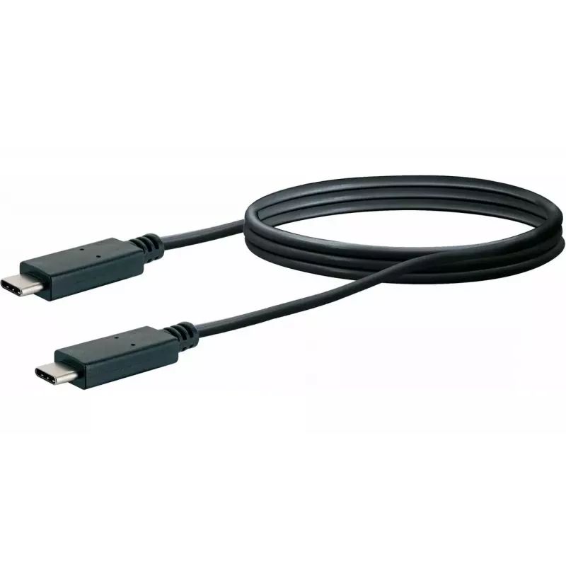 USB kábel Schwaiger LK 101 C USB 3.2 Gen 2 1 m čierny