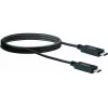 USB kábel Schwaiger LK 101 C USB 3.2 Gen 2 1 m čierny