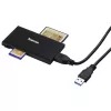 Hama 00181018 čítačka kariet USB 3.2 Gen 1 (3.1 Gen 1) Type-A čierna