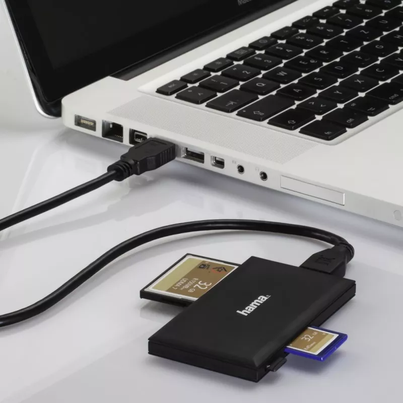 Hama 00181018 čítačka kariet USB 3.2 Gen 1 (3.1 Gen 1) Type-A čierna