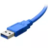 Techly USB 3.0 Superspeed kábel A / Micro B 3m modrý ICOC MUSB3-A-030