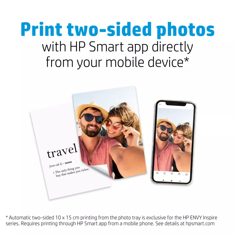 HP matný fotopapier 180 g/m² 10 x 15 cm (101 x 152 mm) 25 listov