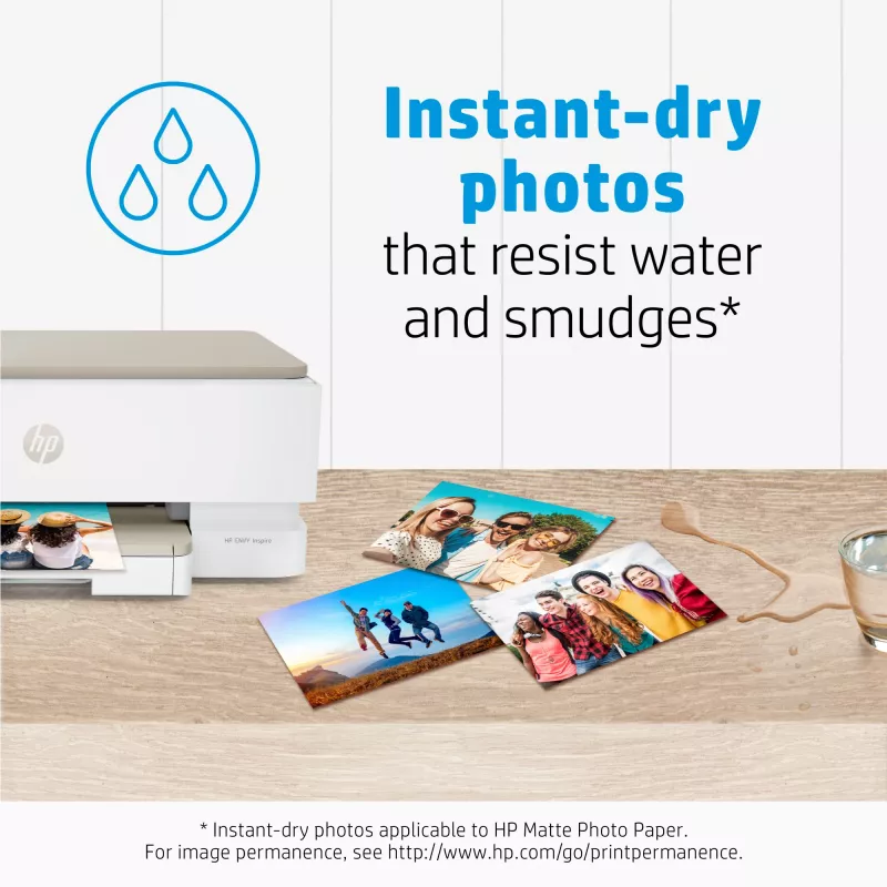 HP matný fotopapier 180 g/m² 10 x 15 cm (101 x 152 mm) 25 listov