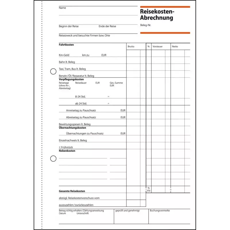 Obchodný formulár Sigel RA515