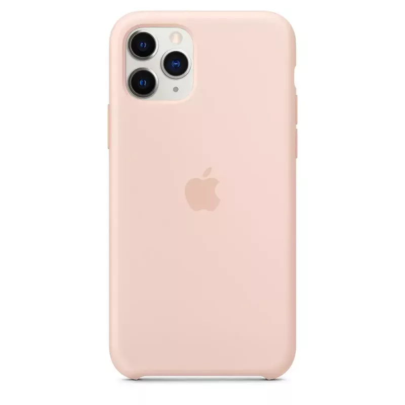 Puzdro Apple iPhone 11 Pro Silicone Case Pink Sand