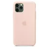 Puzdro Apple iPhone 11 Pro Silicone Case Pink Sand