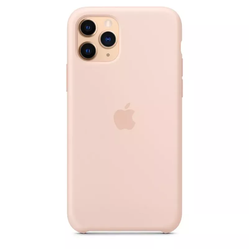 Puzdro Apple iPhone 11 Pro Silicone Case Pink Sand