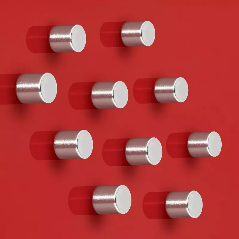 Tvorivý magnet valec Sigel BA701 neodýmový strieborný 10mm
