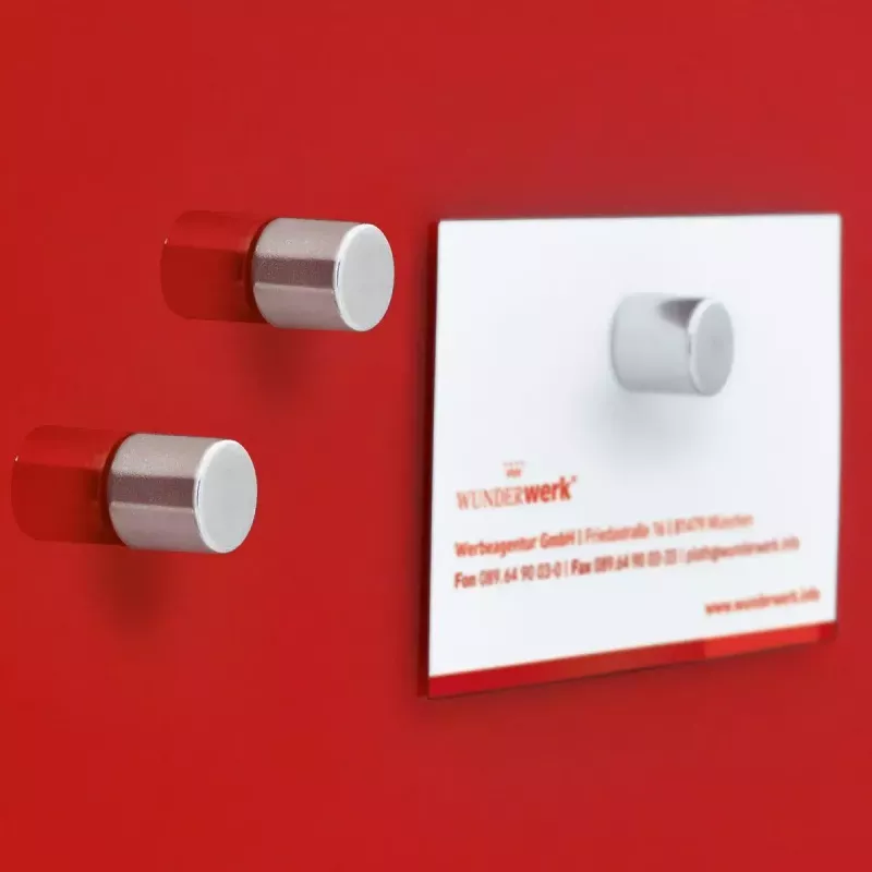 Tvorivý magnet valec Sigel BA701 neodýmový strieborný 10mm
