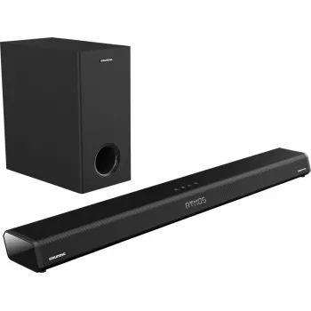 Grundig 2.1 Dolby Atmos soundbar DSB 2100, 2.1 kanály, 280 W, 280 W, aktívny subwoofer, bezdrôtový, 60 - 20000 Hz