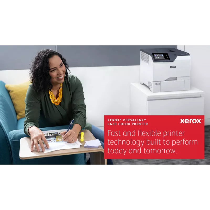Xerox VersaLink C620 A4 50ppm duplex tlačiareň PS3 PCL5e/6 2 zásobníky 650 listov