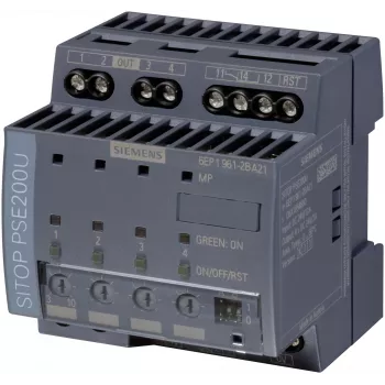 Siemens SITOP PSE200U selektívny modul, 4 x 10 A, 6EP1961-2BA21