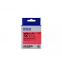 Epson kazeta etikiet Pastel LK-4RBP čierna/červená 12 mm (9 m)