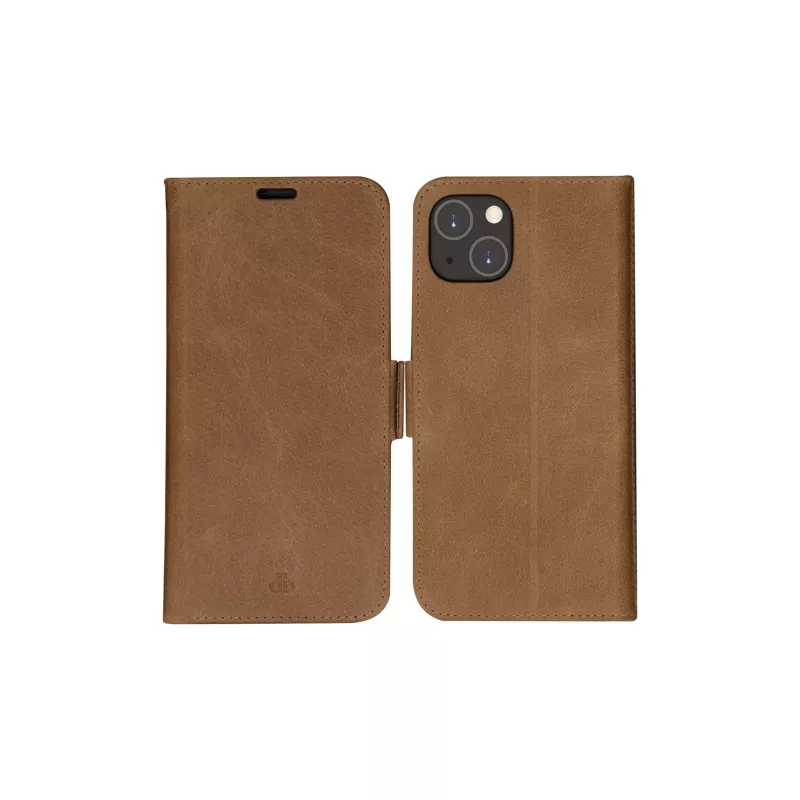 Wallet Case dbramante1928 iPhone 14 Plus Tan 3 priehradky na karty